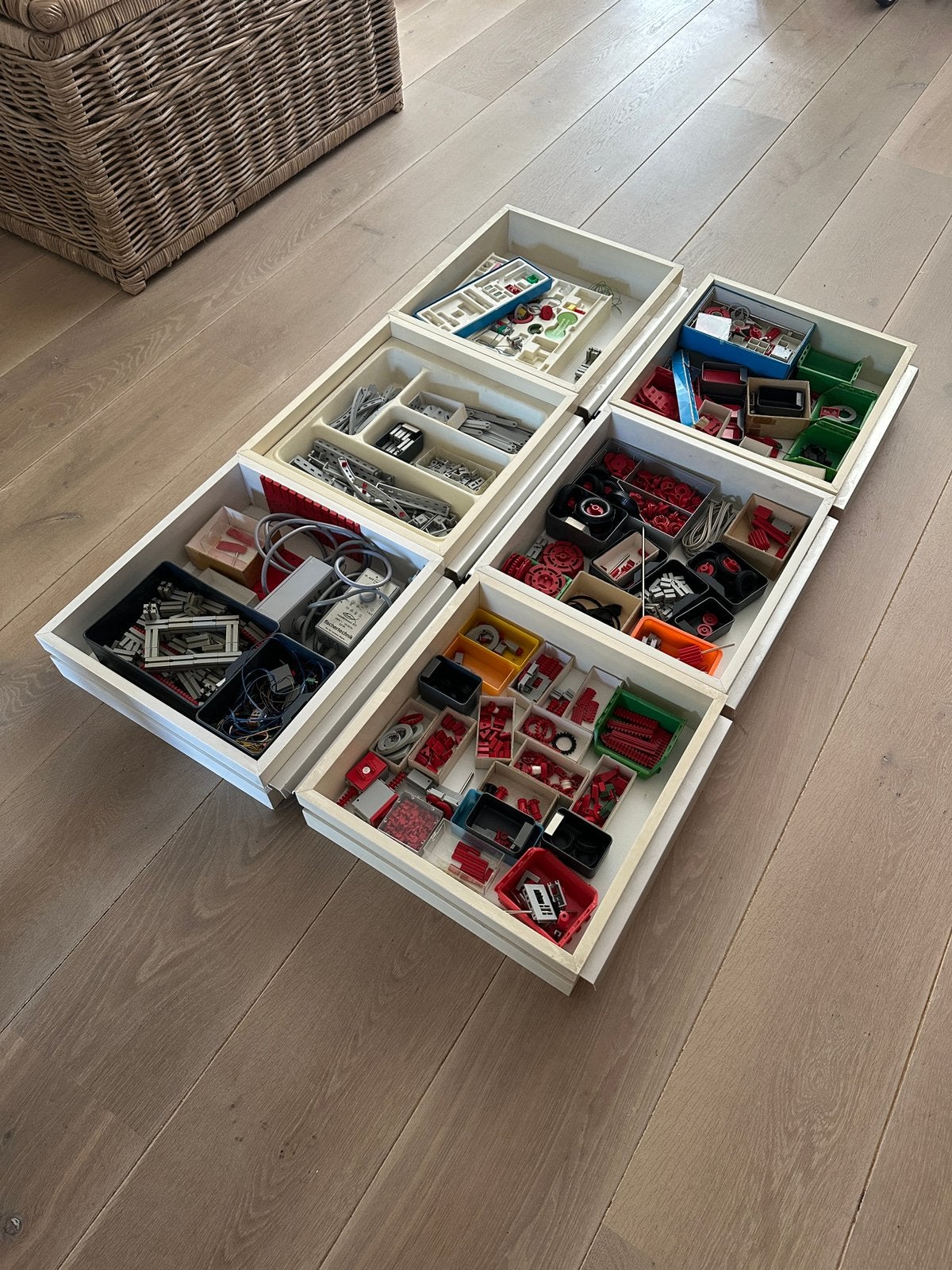Fischer technik gratis, Verzenden, Gebruikt