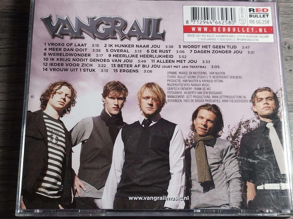 Vangrail ‎– Vroeg Of Laat, Ophalen of Verzenden, Zo goed als nieuw, Levenslied of Smartlap