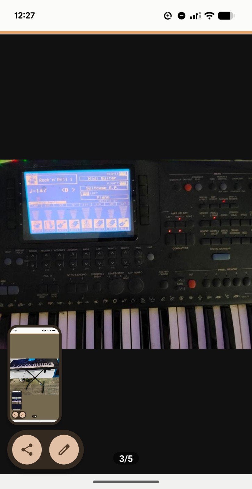 Technics SX-KN3000 Keyboard met standaard, Ophalen of Verzenden, Met standaard, Technics, 61 toetsen