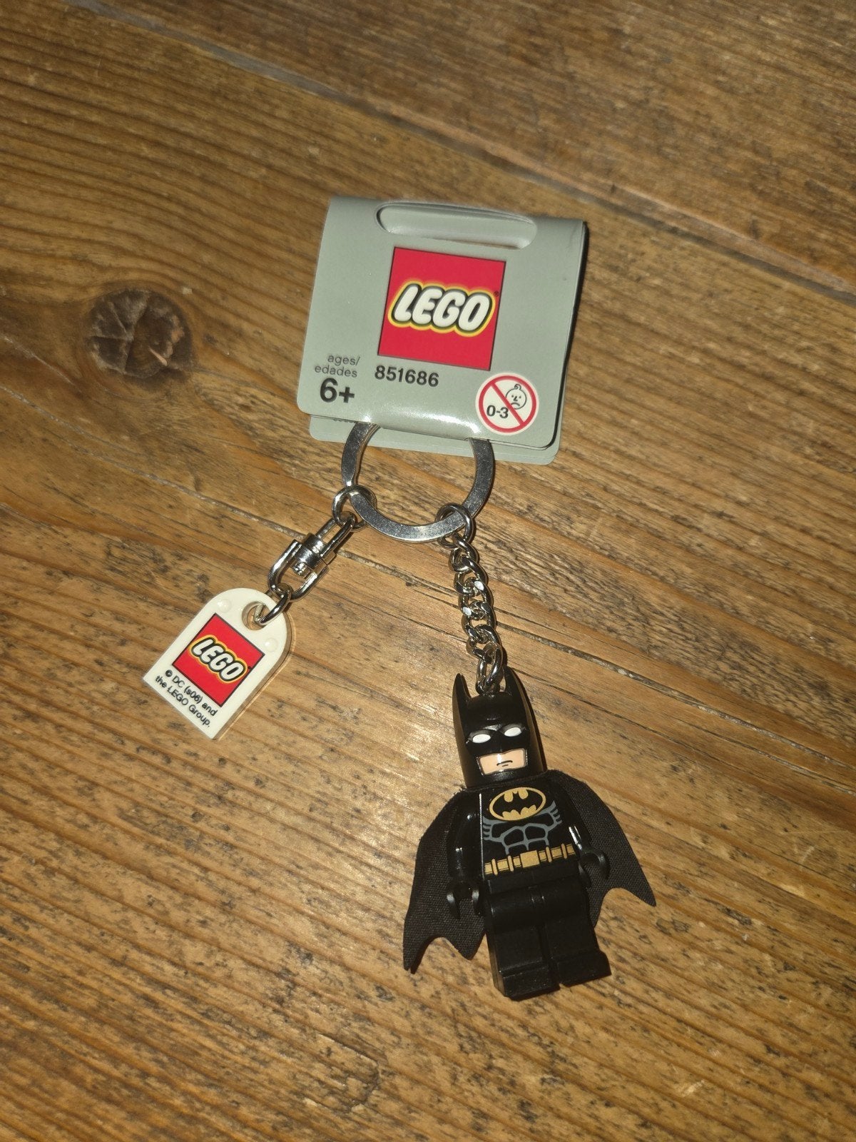 Zeldzaam LEGO Batman Sleutelhanger 851686 - Nieuw met label, Ophalen of Verzenden, Nieuw, Knuffel of Figuurtje