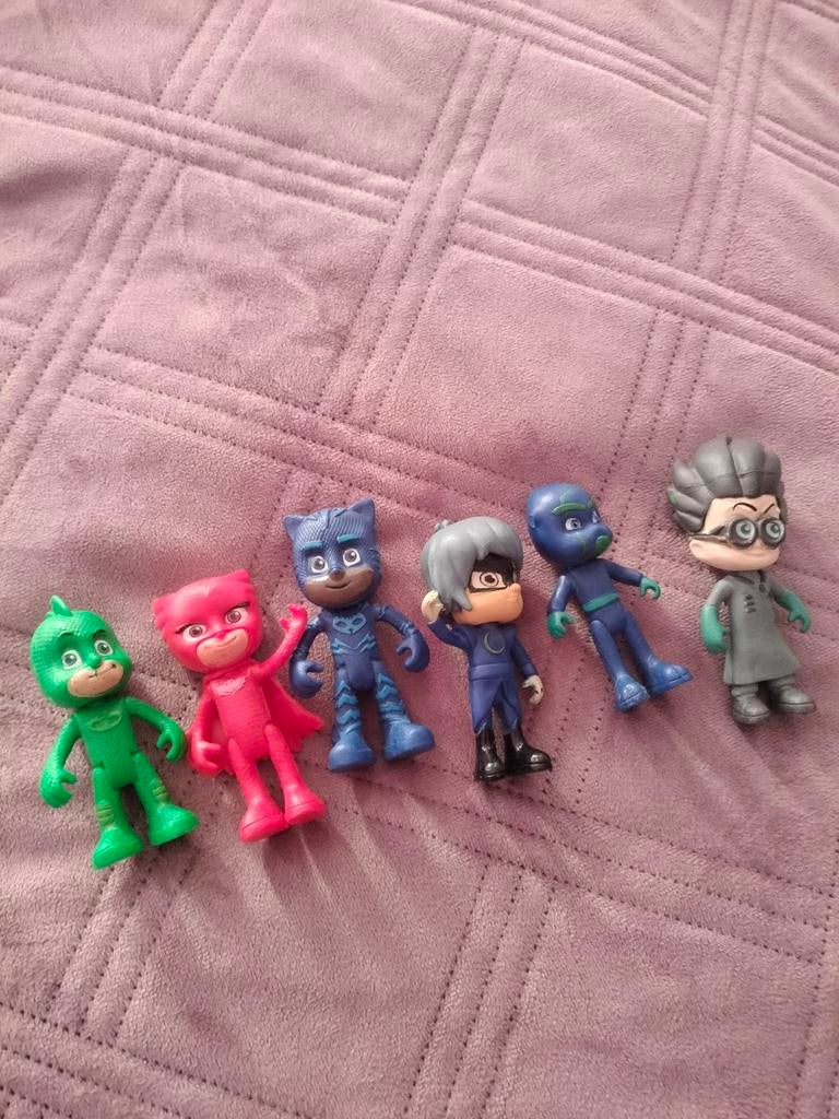 PJ Masks Figuren Set - 6 stuks, Ophalen, Gebruikt