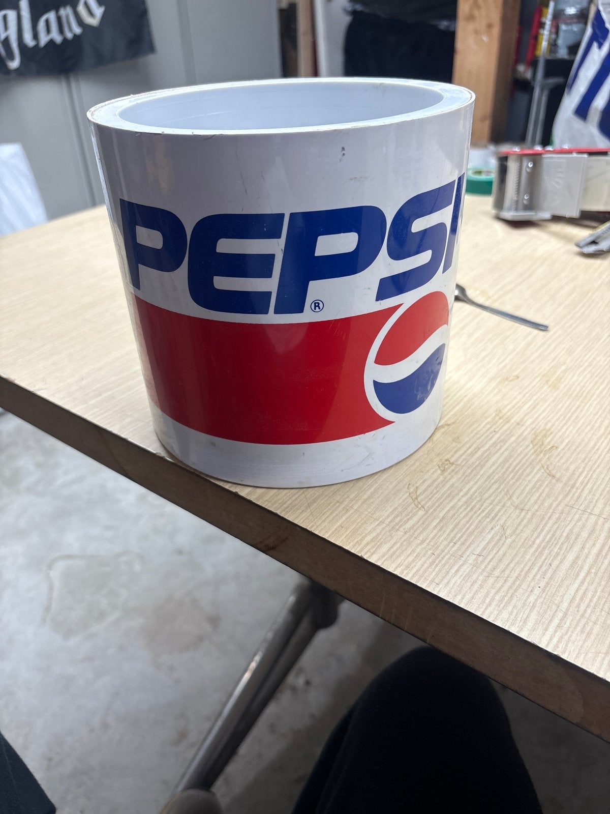 Vintage Pepsi ijsemmer / koeler, Gebruikt, G, Ophalen of Verzenden, V