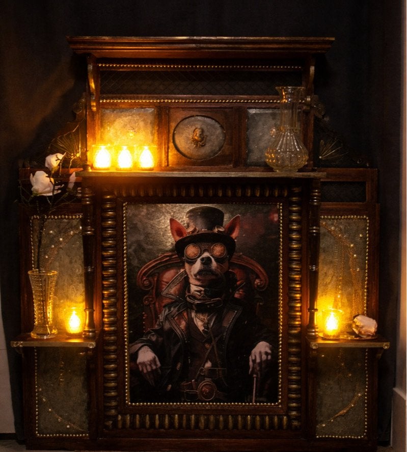 Steampunk Statement Piece  Handgemaakt  BY Warm, Ophalen of Verzenden