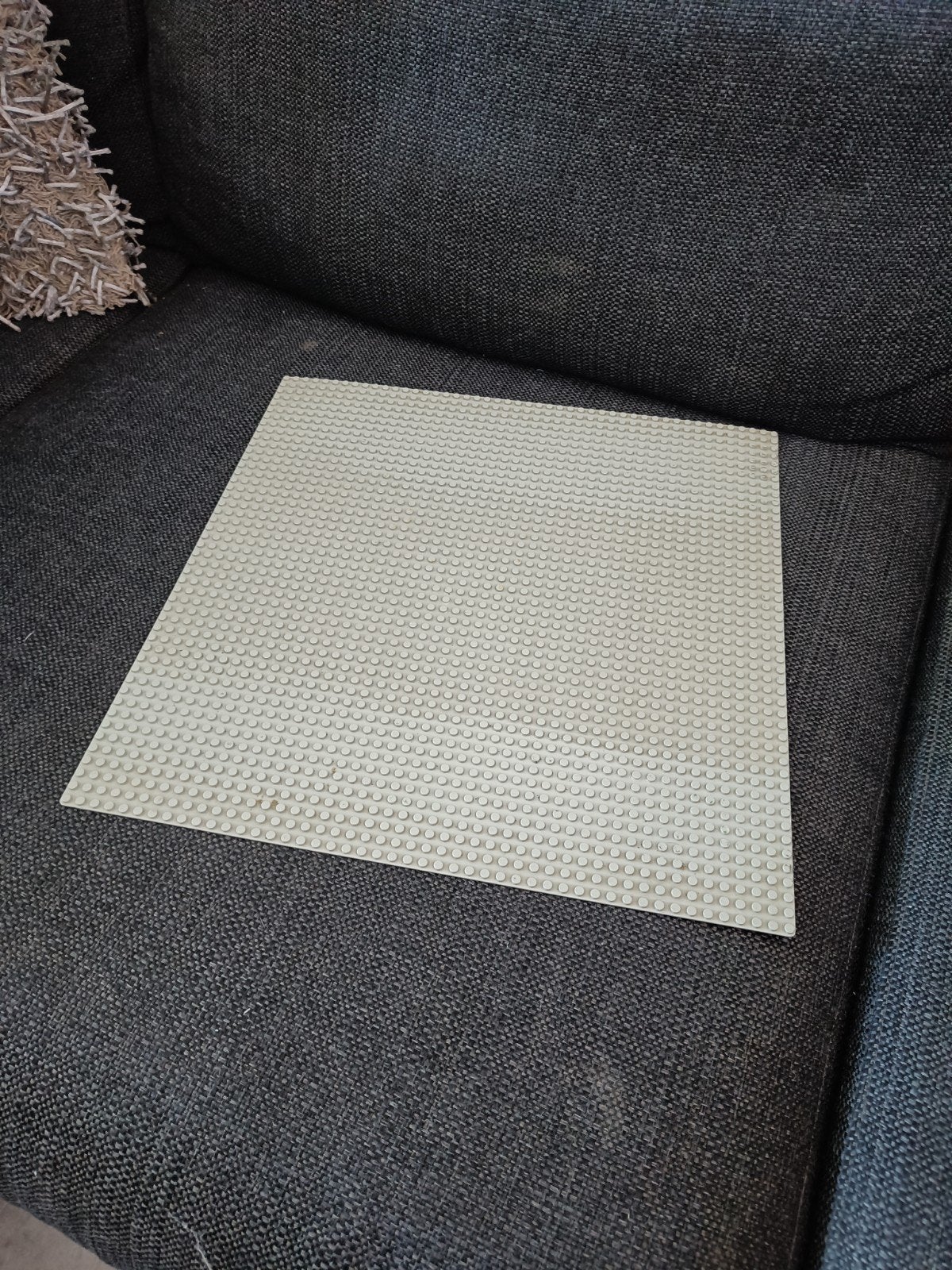 XL Grijze LEGO Bouw/Grondplaat 48x48 Noppen, Ophalen of Verzenden, Gebruikt, Grondplaat, Lego