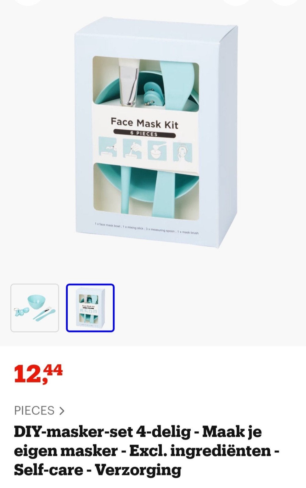 DIY Masker Set 6-delig - Nieuw in doos!, Ophalen of Verzenden