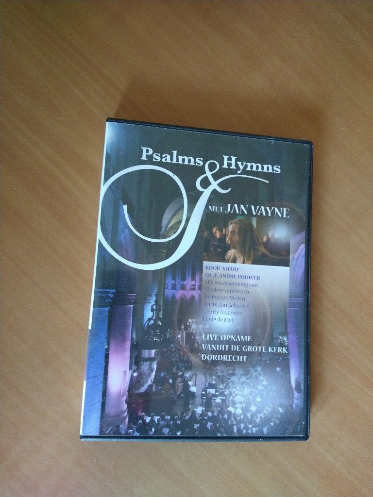 DVD Psalms & Hymns met Jan Vayne, Cd's en Dvd's, Alle leeftijden, Ophalen of Verzenden, Zo goed als nieuw