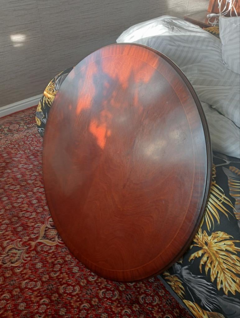 Ronde Heldense Exclusive salontafel, mahoniehout, Ophalen of Verzenden
