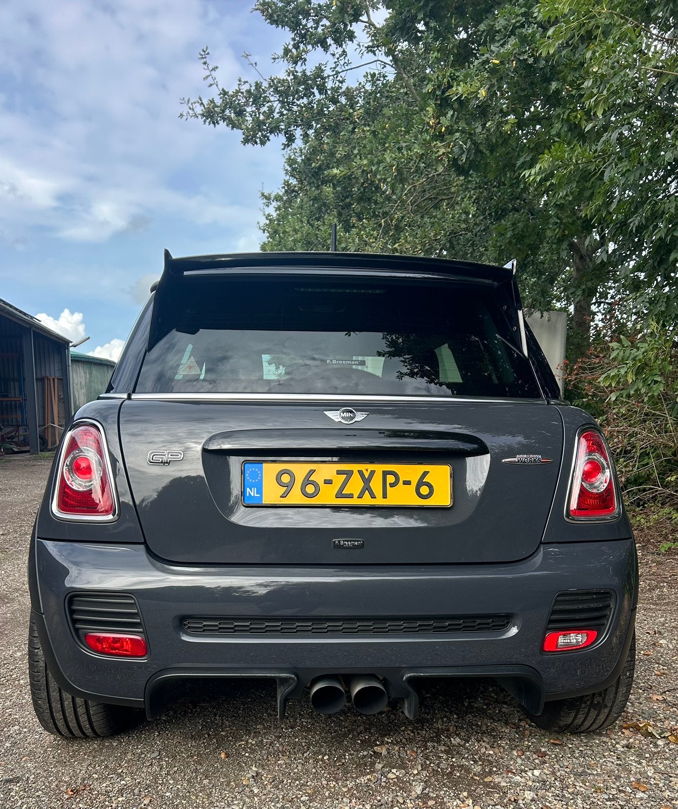 Mini Cooper JCW GP 2, full service, van 2e eigenaar, Auto's, Voorwielaandrijving, Dealer onderhouden, Zwart, 4 cilinders