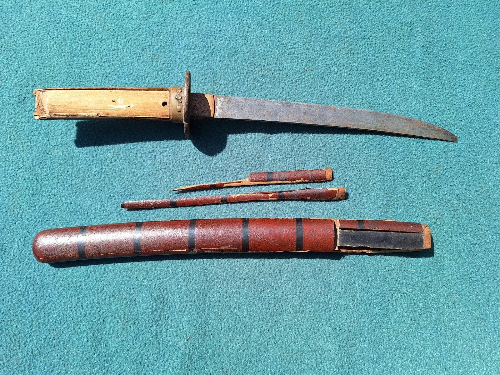 Pre WO2 Japanse Tanto, Verzamelen, Ophalen of Verzenden, Landmacht, Azië, Mes of Dolk