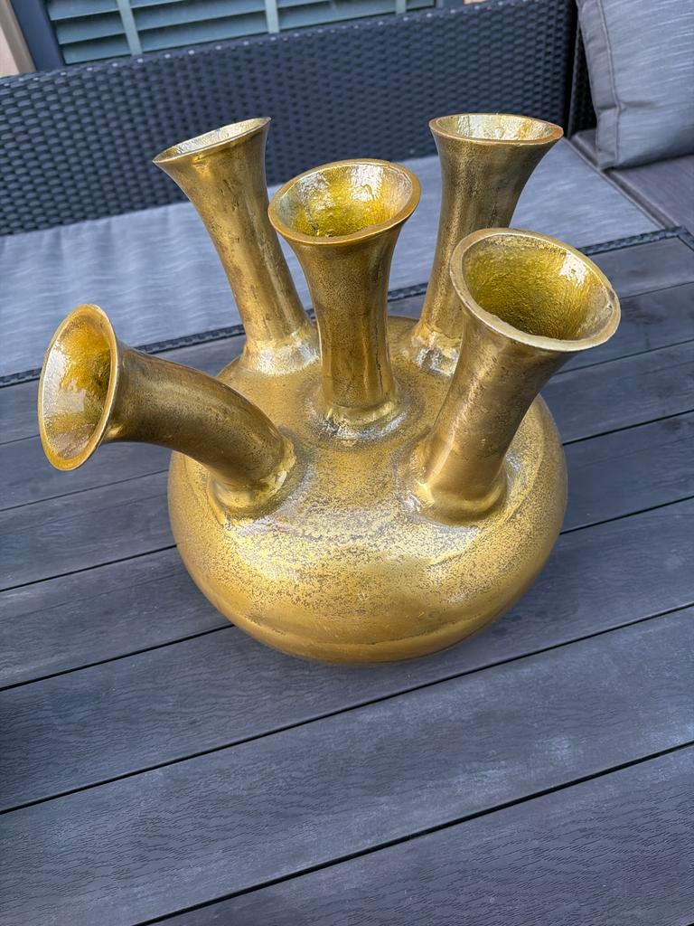 Toetervaas Amsterdam vaas Maat S nieuw in doos, Overige materialen, Overige kleuren, Nieuw, Ophalen of Verzenden