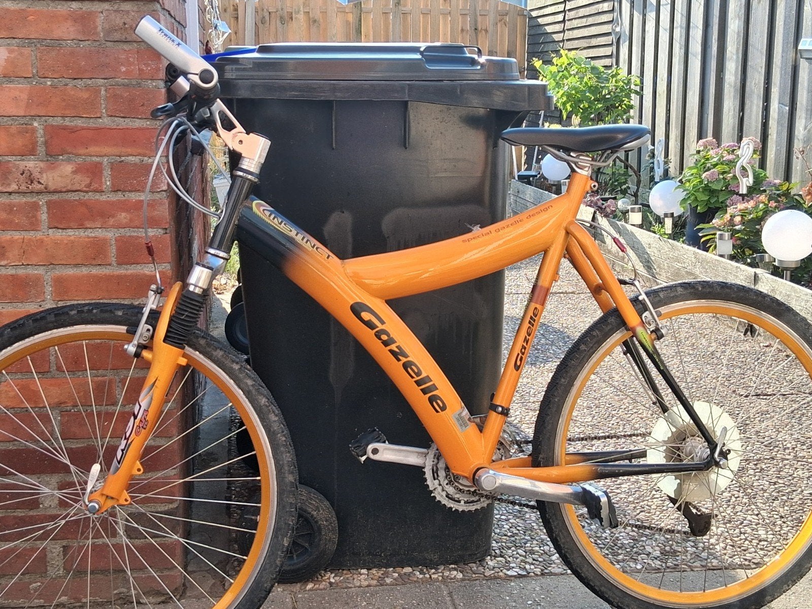 Gazelle Instinct Mountainbike - Oranje/Zwart, Ophalen, Gebruikt, Hardtail, Gazelle
