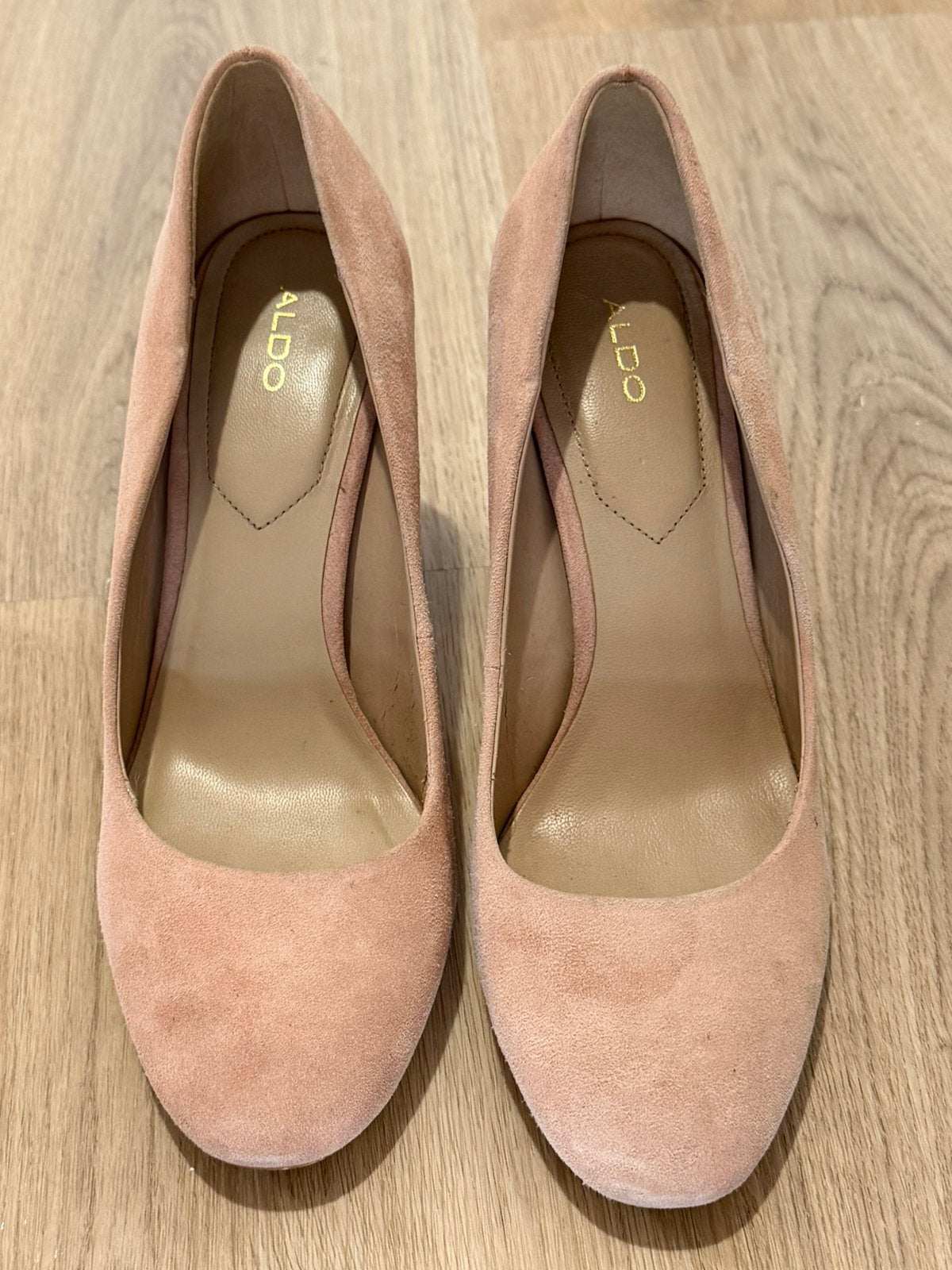 Aldo heels, Ophalen, Schoenen met lage hakken, Roze, Gedragen