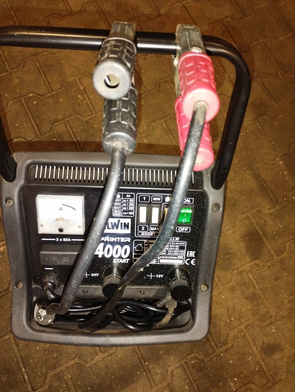 Acculader Telwin sprinter 4000 lader met start, Ophalen of Verzenden, Zo goed als nieuw, 250 ampère of meer, Overige typen