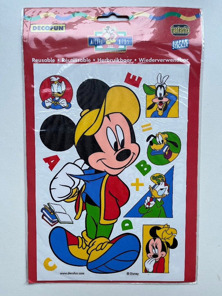 Decofun Disney hebruikbare stickers (nieuw), Ophalen of Verzenden, Nieuw, Wanddecoratie