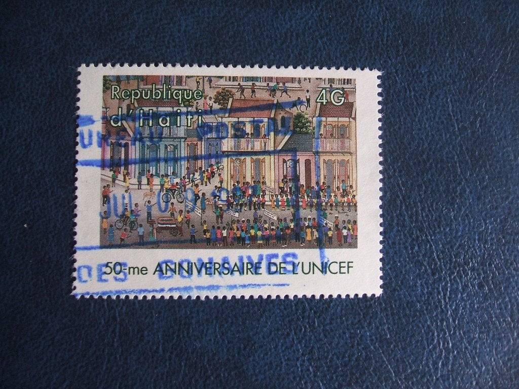 Haiti 2, Ophalen of Verzenden, Gestempeld, Midden-Amerika