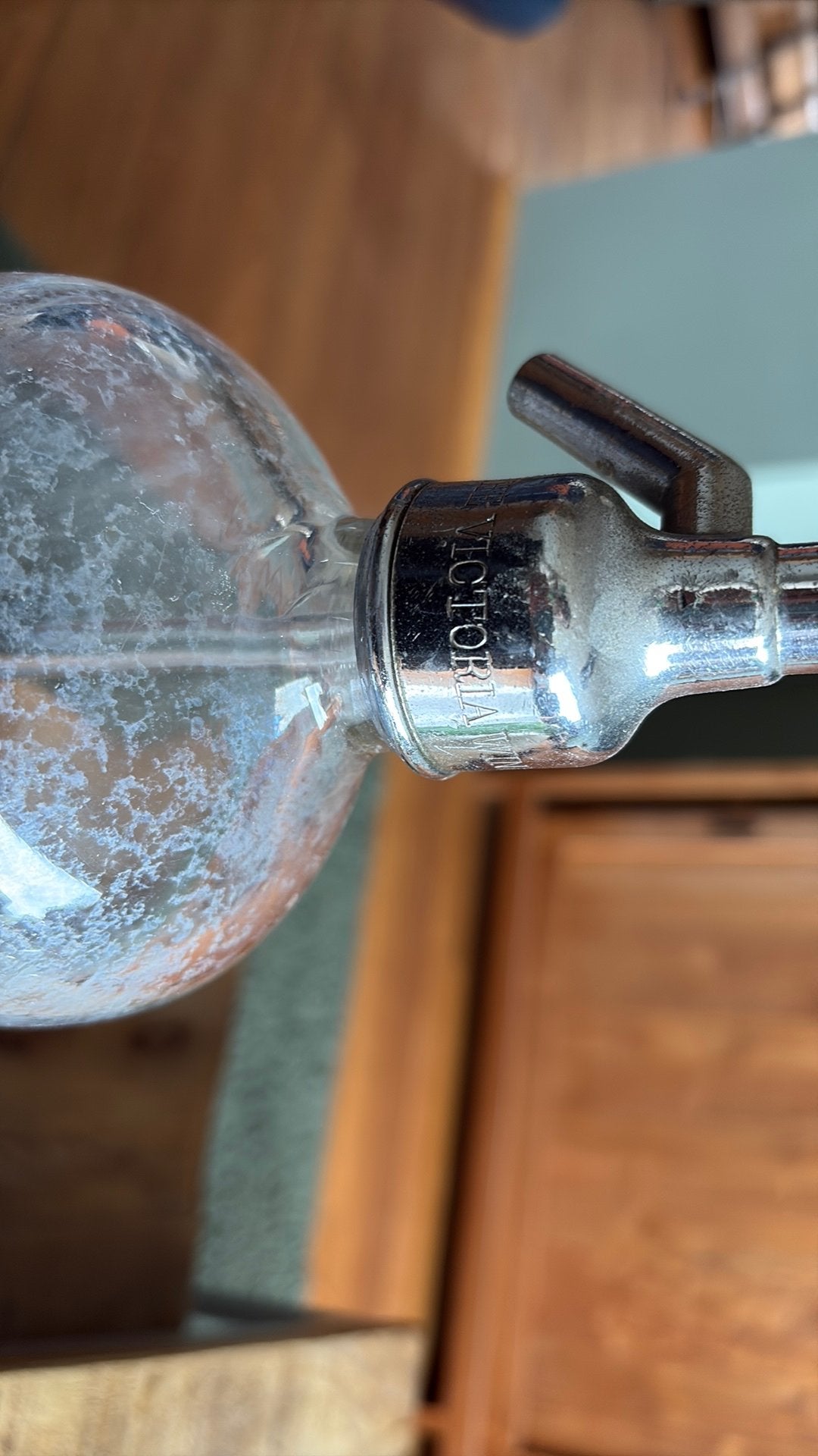 Oude fles, Ophalen