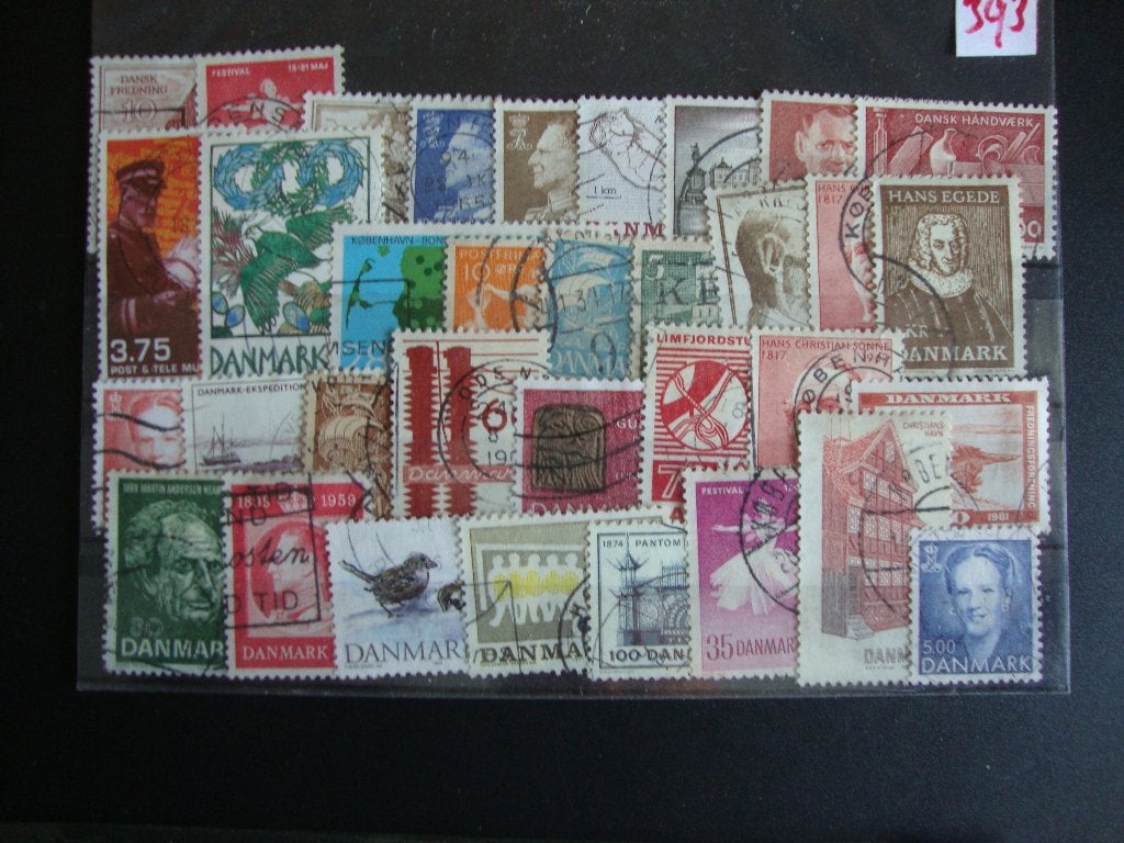 denemarken, Verzenden, Denemarken, Gestempeld