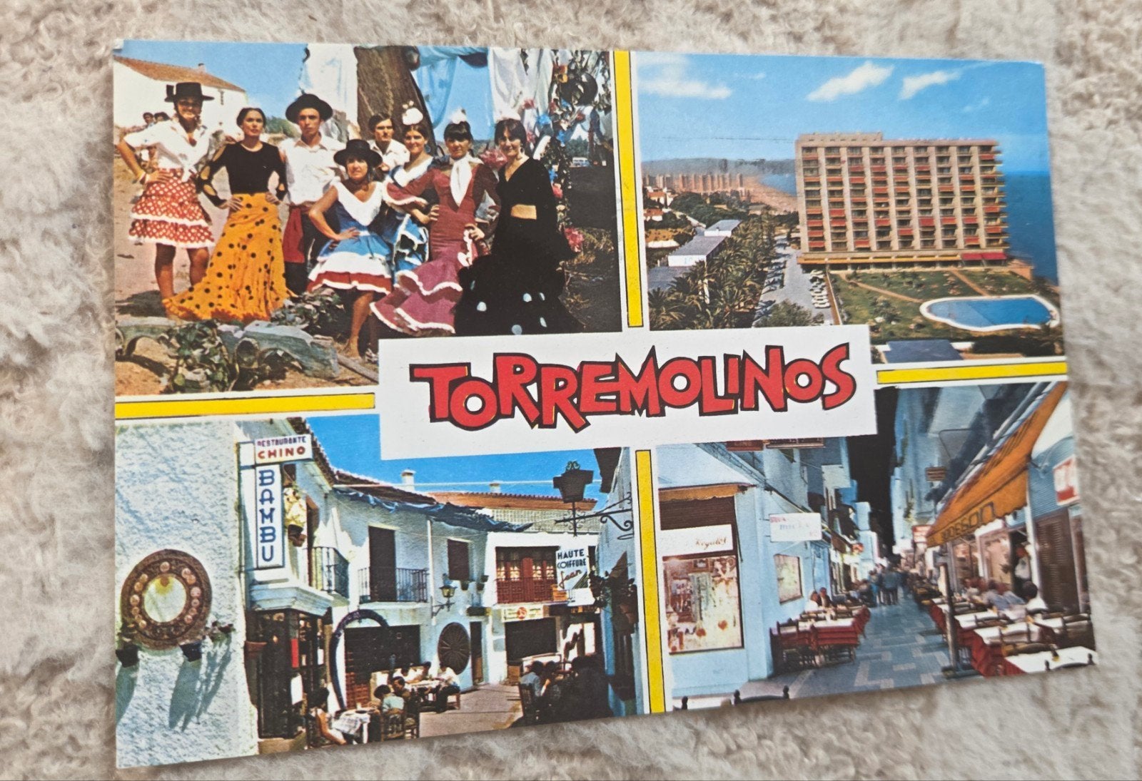 Oude ansichtkaart Torremolinos, Spanje - Gelopen 1971, Verzenden, 1960 tot 1980, Gelopen, Spanje
