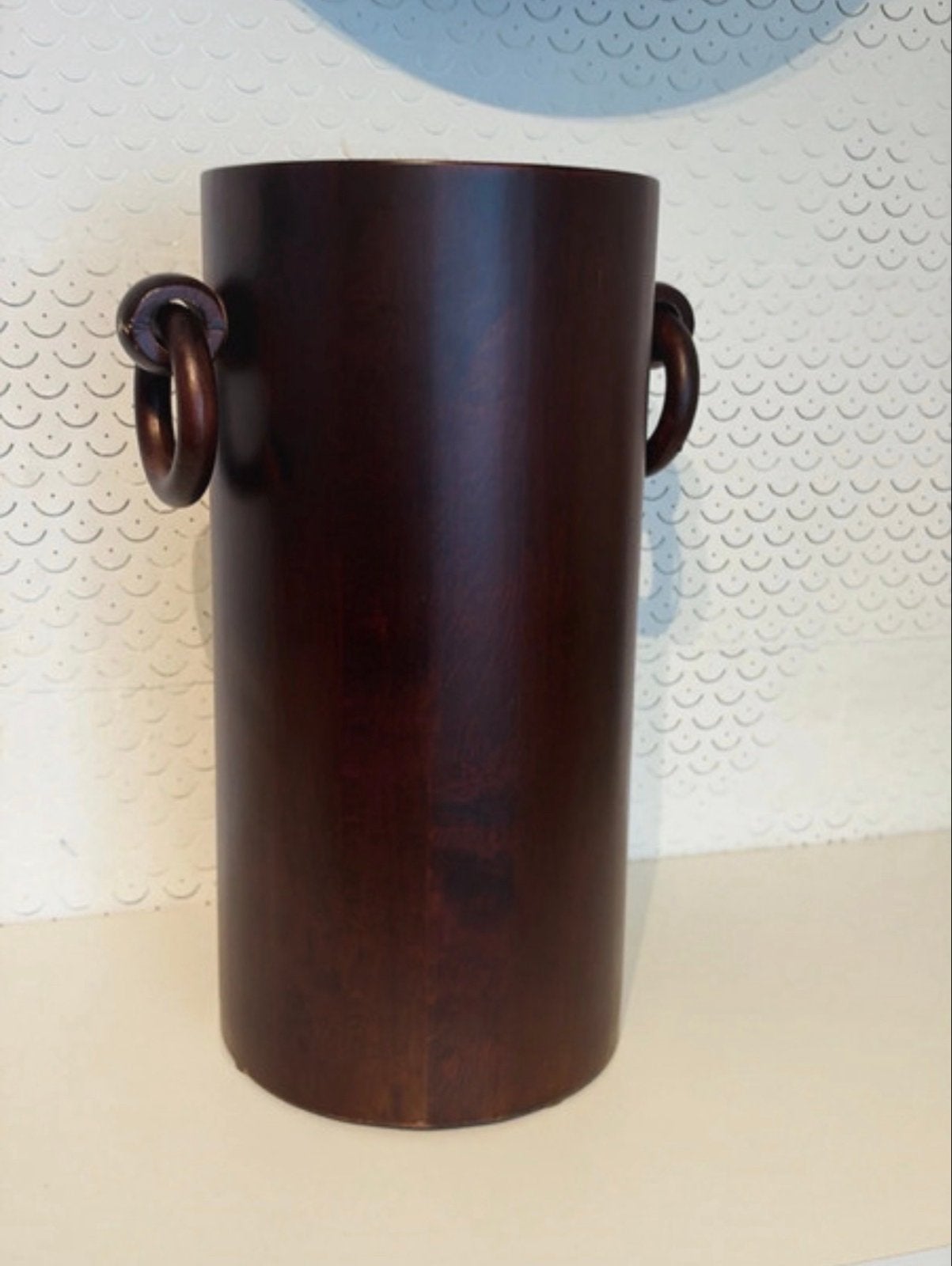 Franse houten paraplubak uit 1950, Ophalen of Verzenden, Gebruikt, Hout