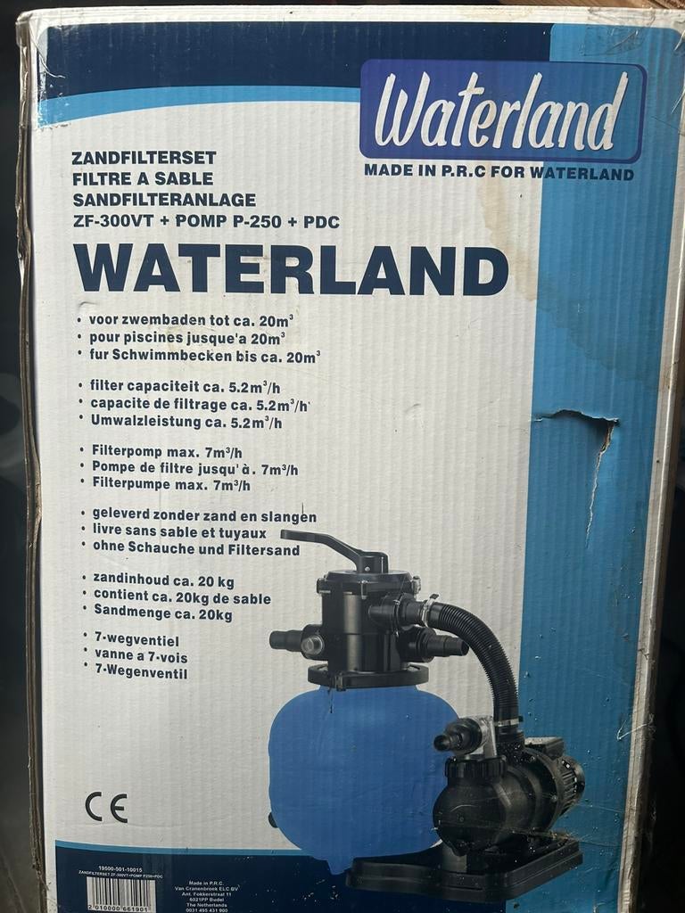 Zandfilterpomp, Ophalen of Verzenden, Zo goed als nieuw, Dompelpomp