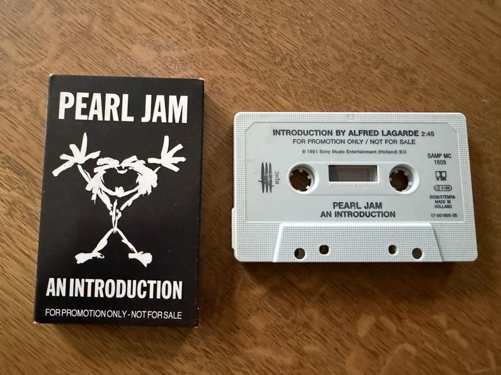 Pearl Jam - An Introduction (Promo Cassette), Ophalen, 1 bandje, Zo goed als nieuw, Origineel