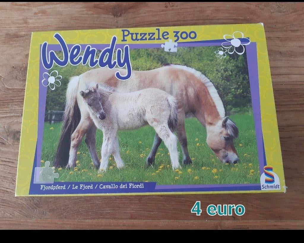 Paarden puzzel - 300 stukjes, Ophalen of Verzenden, Meer dan 50 stukjes, Zo goed als nieuw, 6 jaar of ouder