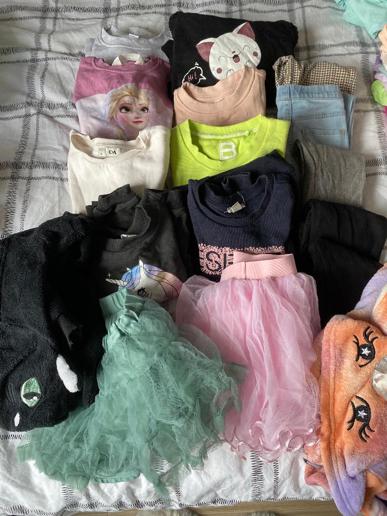 Meisjes kleding maat 110, Ophalen, Zo goed als nieuw, Maat 110
