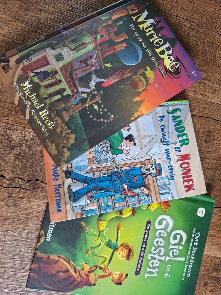 3 spannende kinderboeken: griezel, avontuur en mysterie, Ophalen of Verzenden