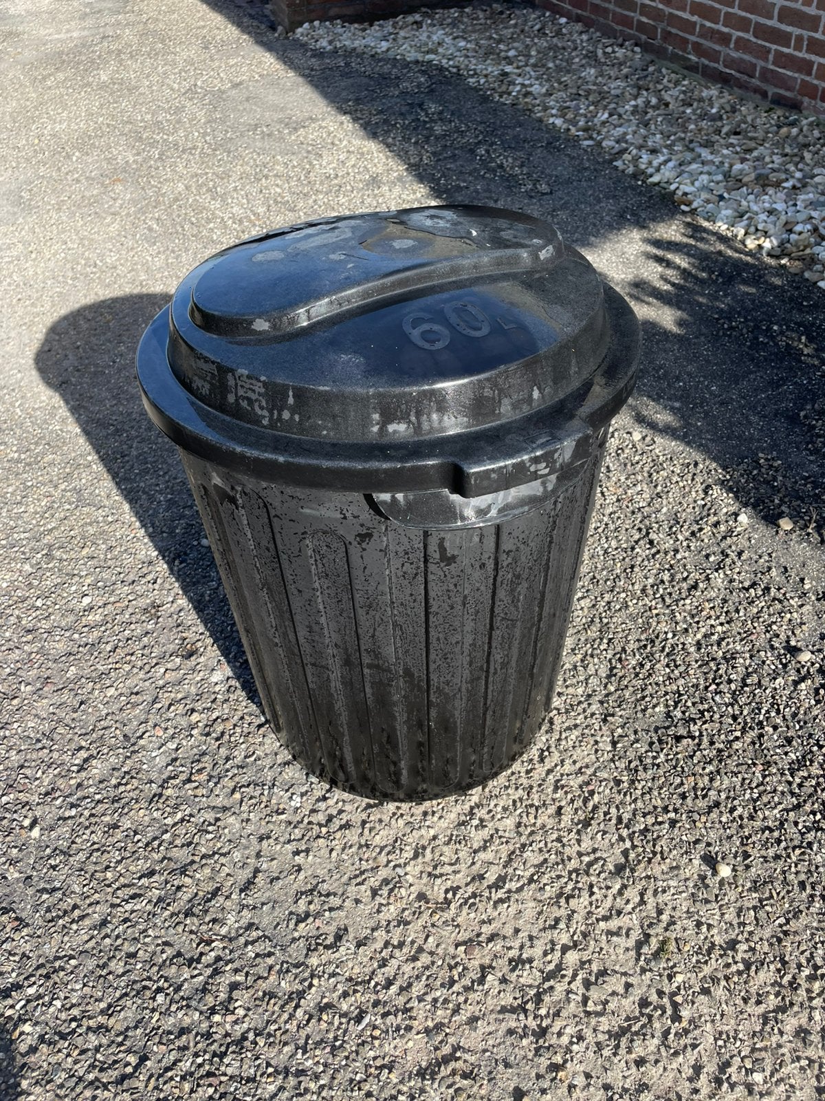 Plastic vat 60liter, 40 liter of meer, Ophalen, Gebruikt, Kunststof