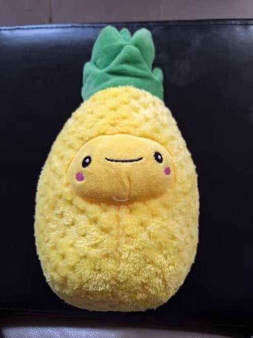 Ananas knuffel h, Overige merken, Overige typen, Onbekend, Ophalen of Verzenden