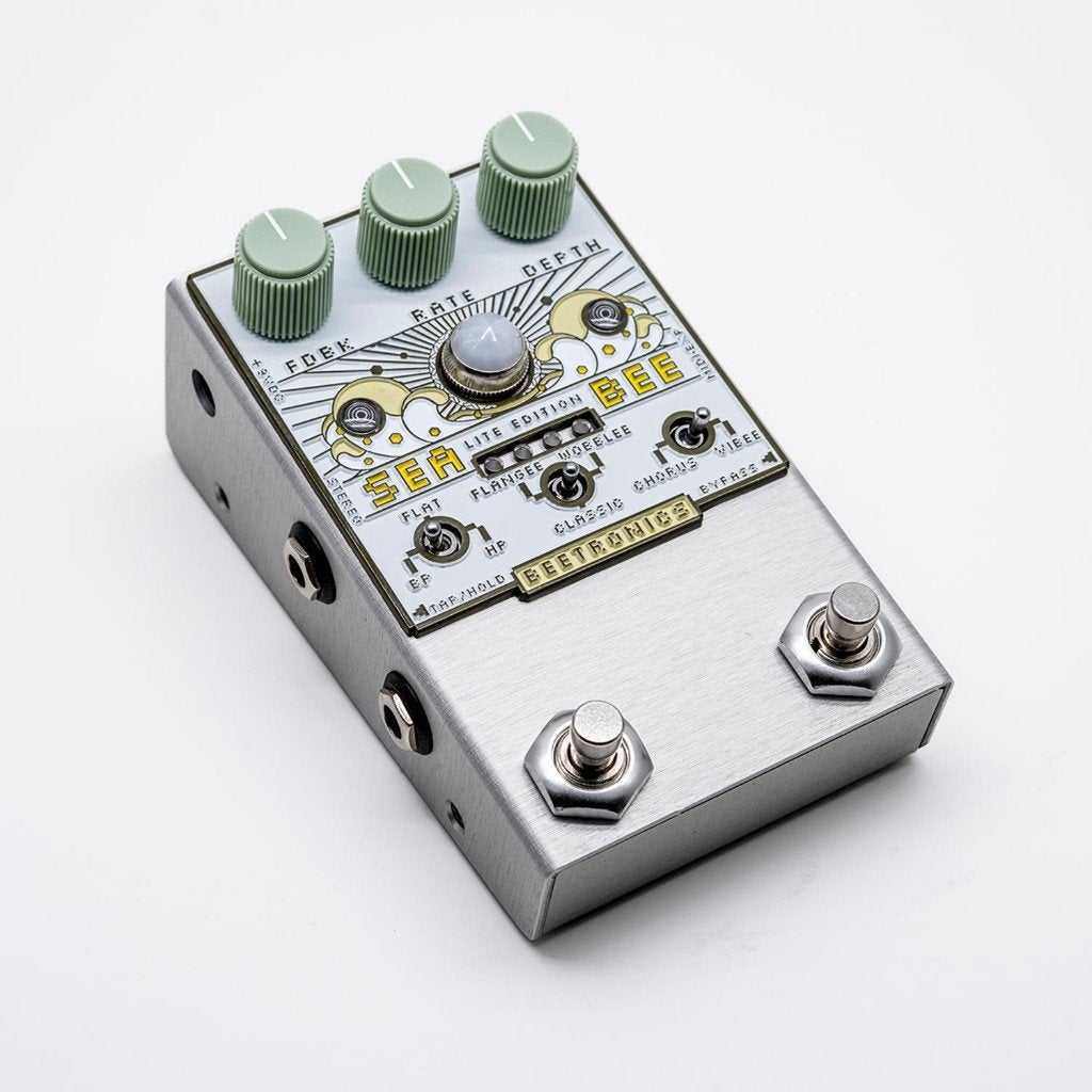 Beetronics Seabee Lite Cream Harmochorus effectpedaal, ., Chorus, Nieuw, Ophalen of Verzenden
