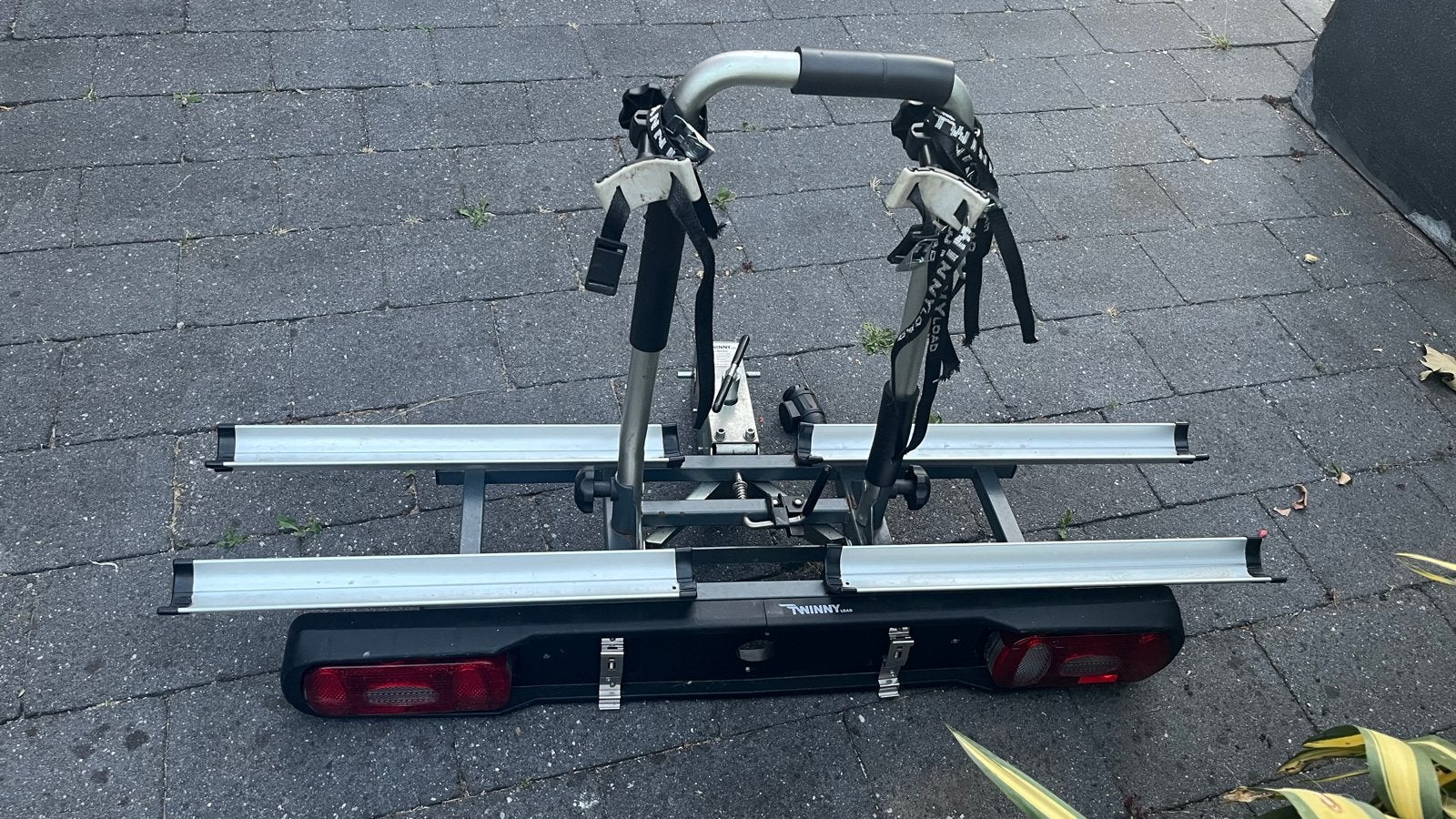 Twinny Load e-Base trekhaakdrager, Ophalen, Gebruikt, 2 fietsen, Trekhaakdrager