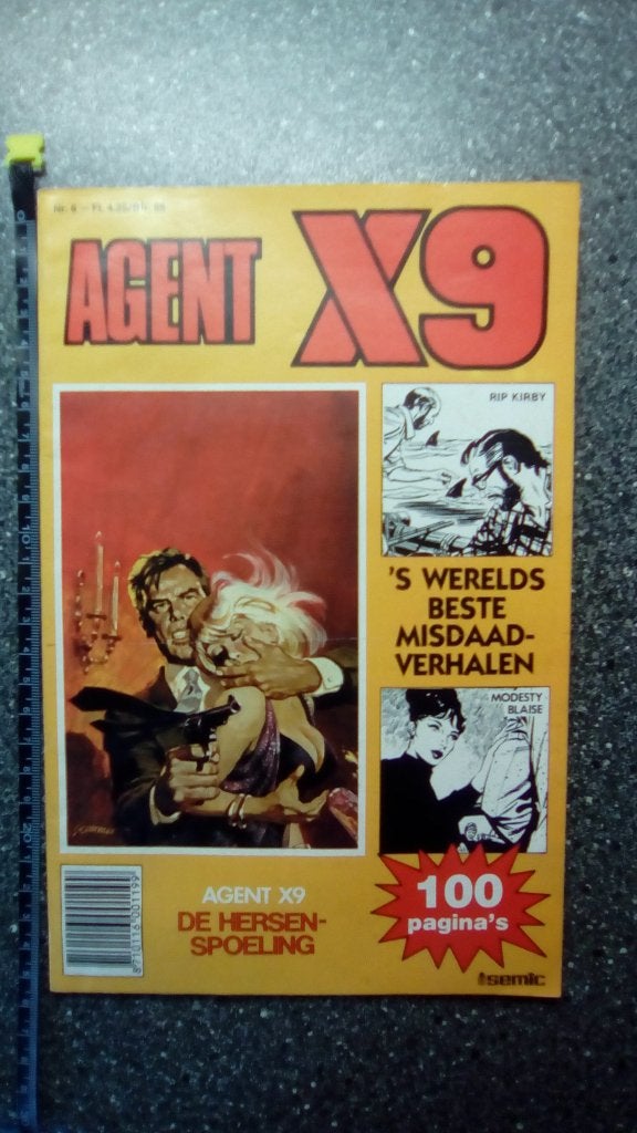 COMICBOOK - AGENT X9, Eén comic, Ophalen of Verzenden, Gelezen, Amerika