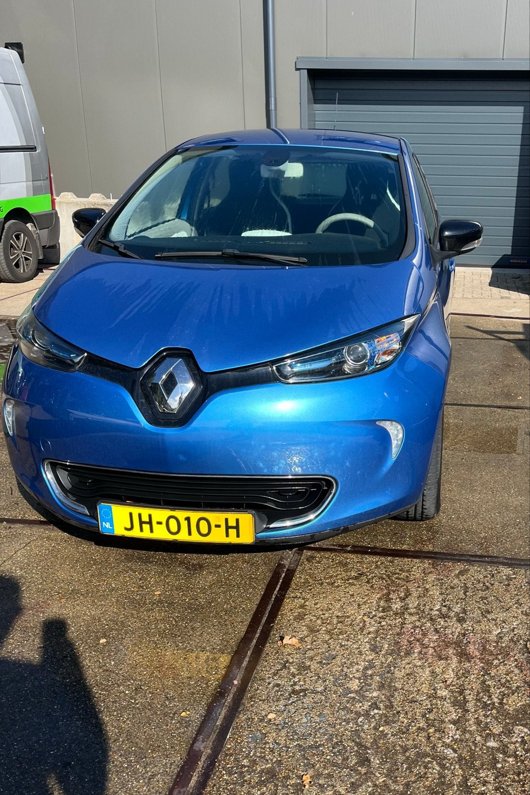 Renault ZOE E 2016 Blauw 22kwh accu, Auto's, 1402 kg, Origineel Nederlands, ZOE, Te koop
