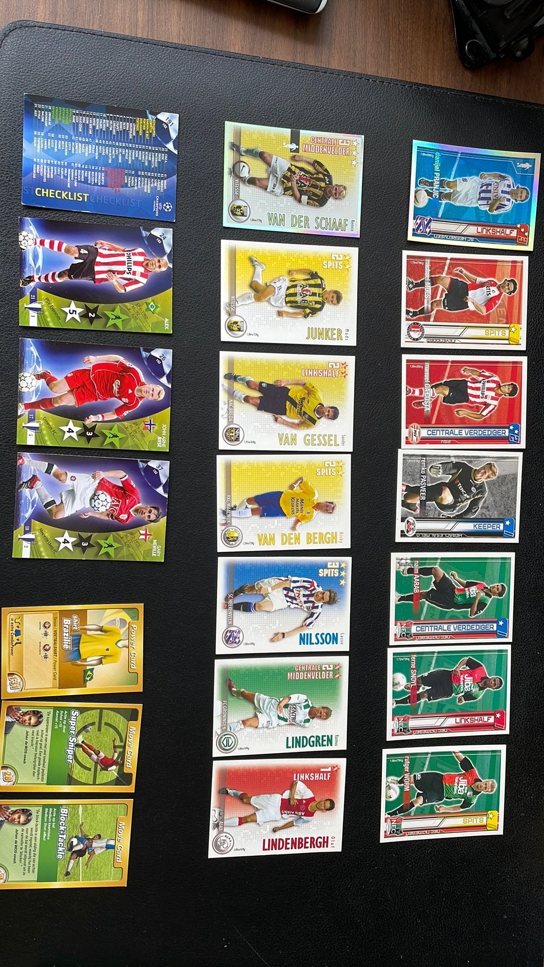 Oude voetbalplaatjes All Stars en Panini, Ophalen of Verzenden, Gebruikt