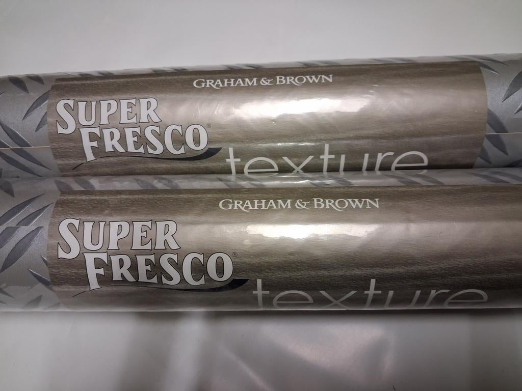 2 rollen Graham & Brown Super Fresco Texture behang, Ophalen of Verzenden