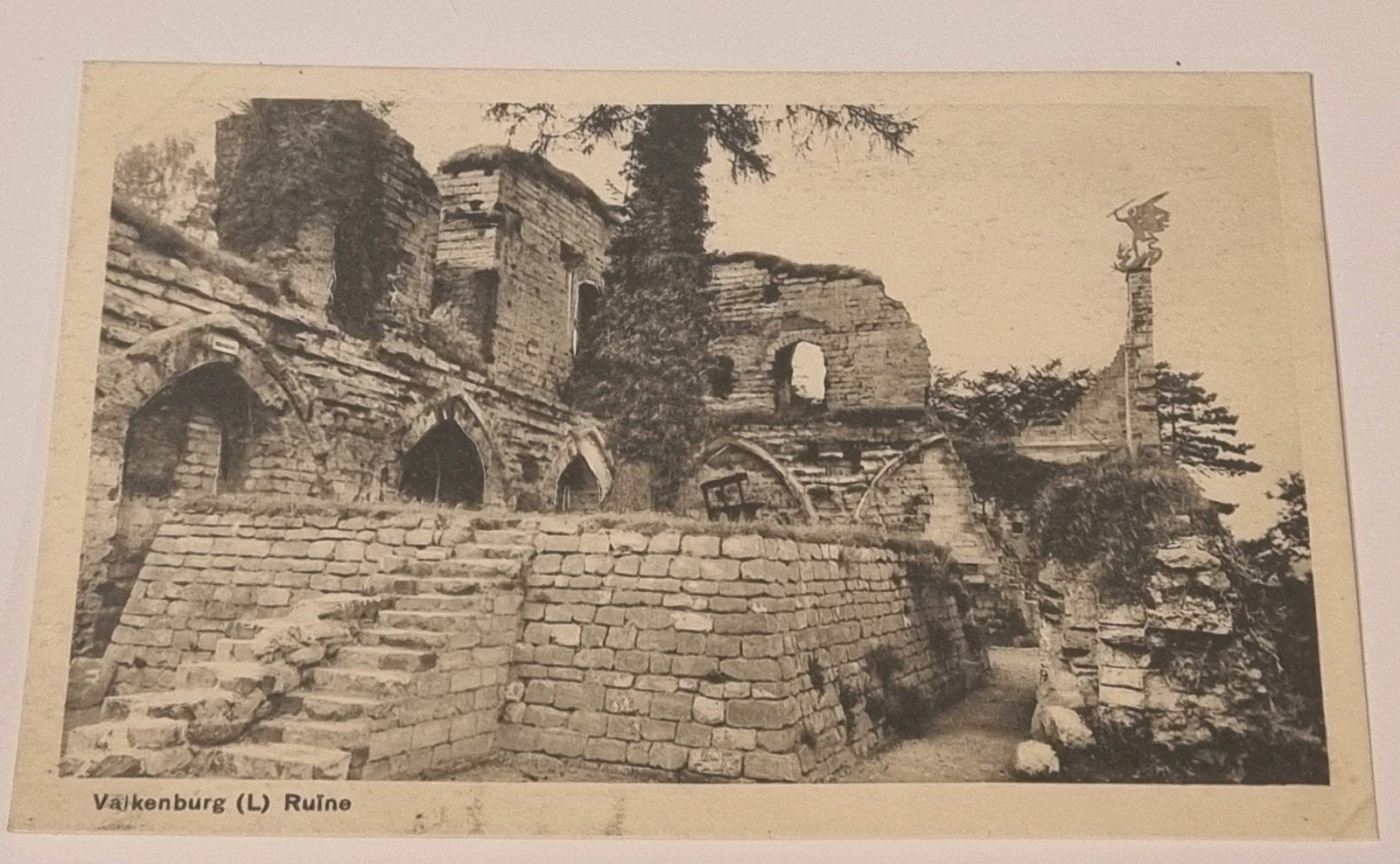 Valkenburg - ruïne van Valkenburg (L), Ophalen of Verzenden, 1920 tot 1940, Ongelopen, Limburg