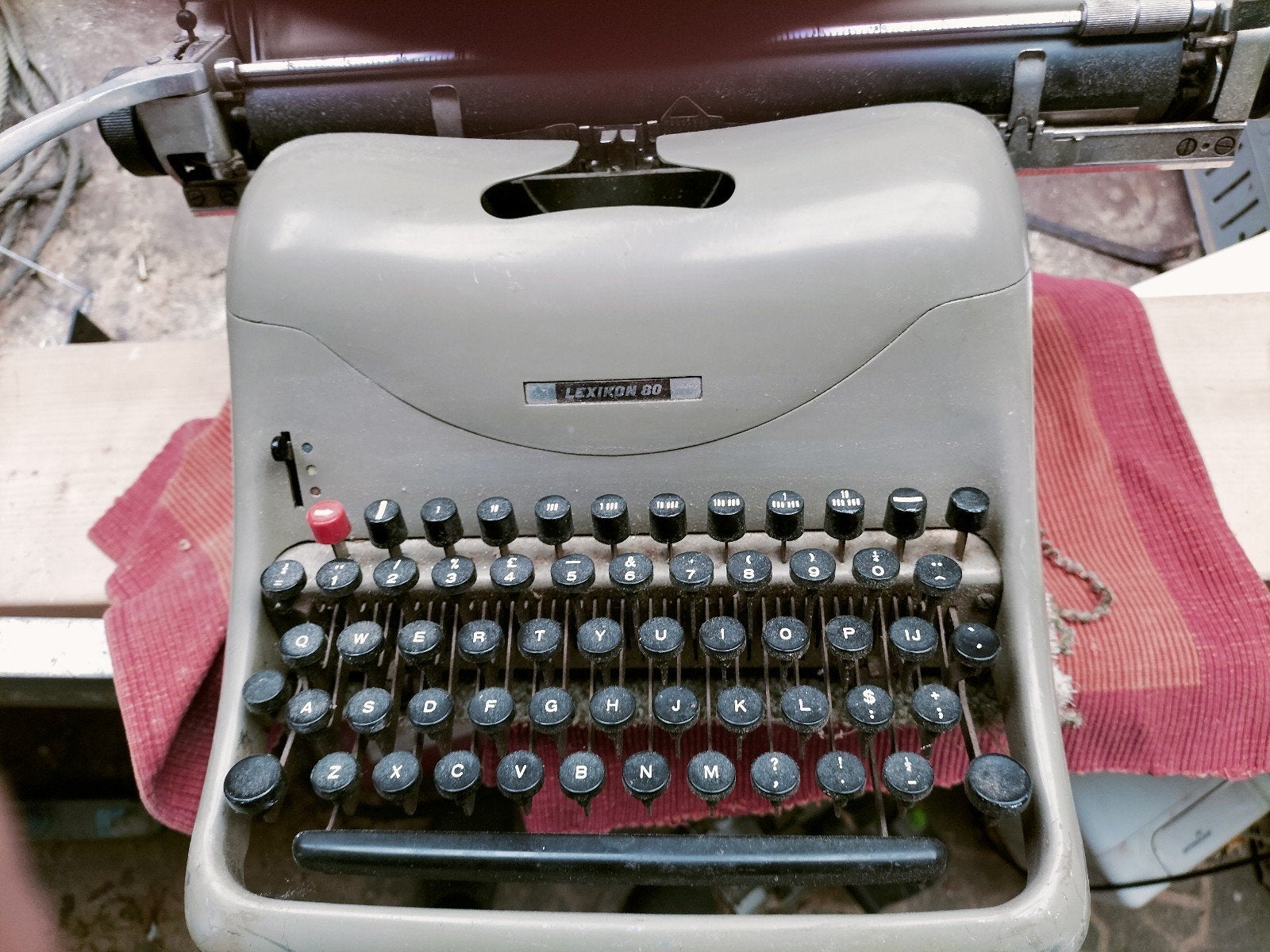 typemachine, Diversen, Ophalen