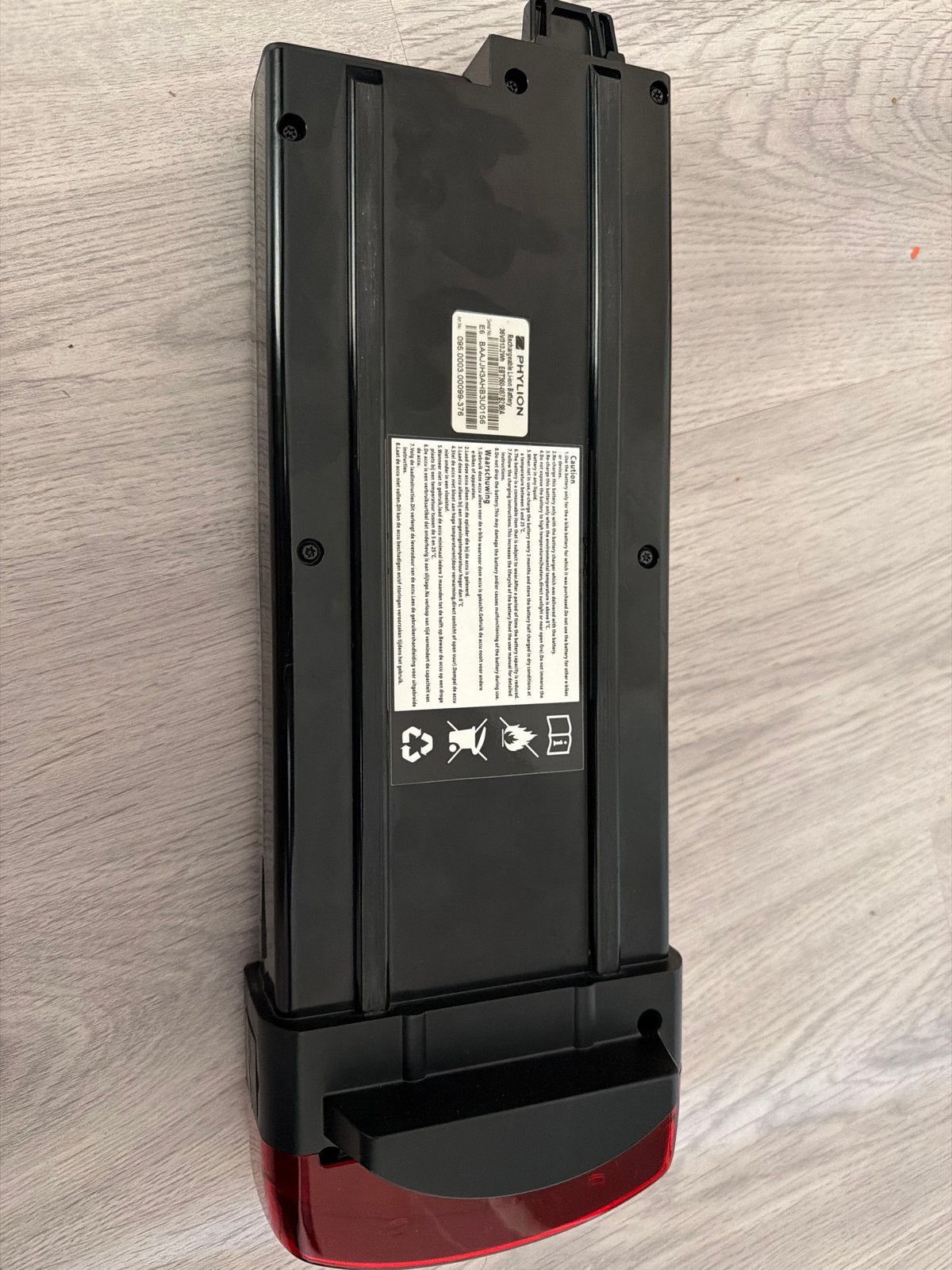 Cortina Ecomo 300 E-bike Accu (zonder lader), Fietsen en Brommers, Fietsaccessoires | Fietsaccu's, Ophalen, Gebruikt