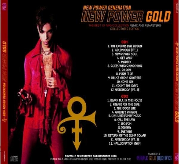 Prince - New Power Gold 2Cd RMX AND REMASTERS, Speciale editie, Nieuw in verpakking, Album, Verzenden