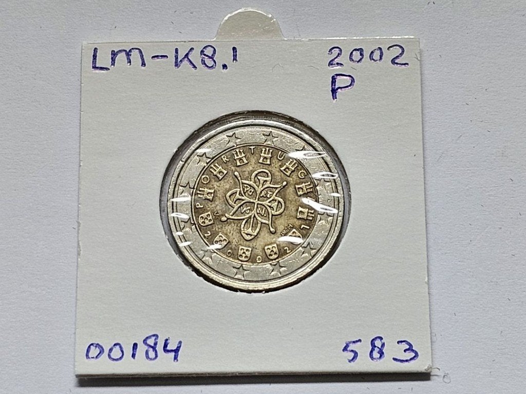 2-euromunt Portugal (P) 2002 Koers LM-K8.1, Postzegels en Munten, Munten | Europa | Euromunten, Ophalen of Verzenden, Portugal