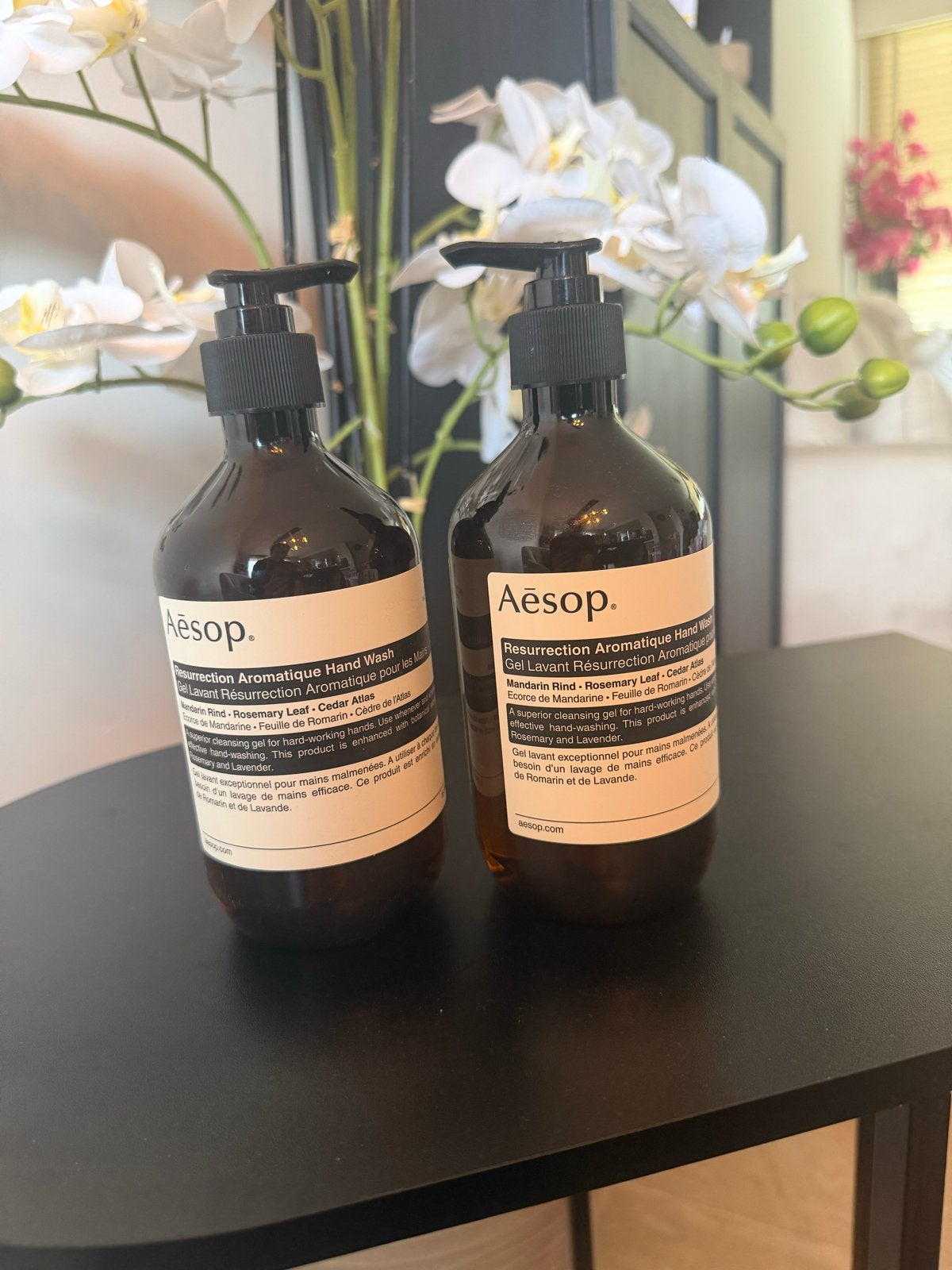 Aesop Resurrection Aromatische Handzeep - 2x 500ml, Ophalen of Verzenden, Nieuw, Bad & Douche