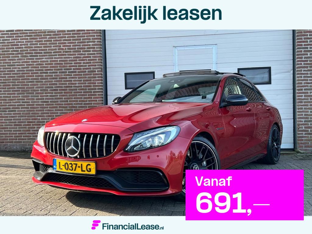 Mercedes-Benz C-klasse AMG 63 / Pano / Schaalstoelen / Deale, Automaat, Adaptive Cruise Control, Achterwielaandrijving, Gebruikt