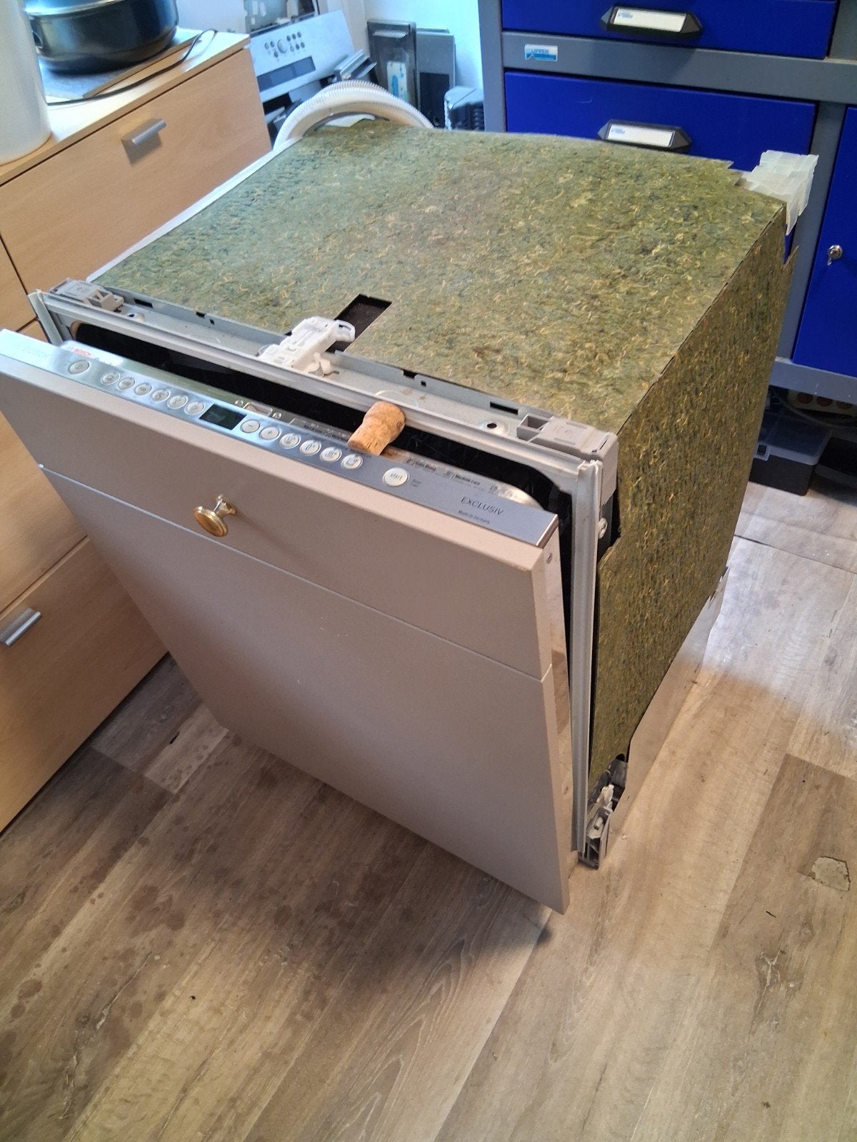 Bosch inbouw vaatwasser 82/87, Ophalen, Gebruikt, Minder dan 85 cm, 60 cm of meer