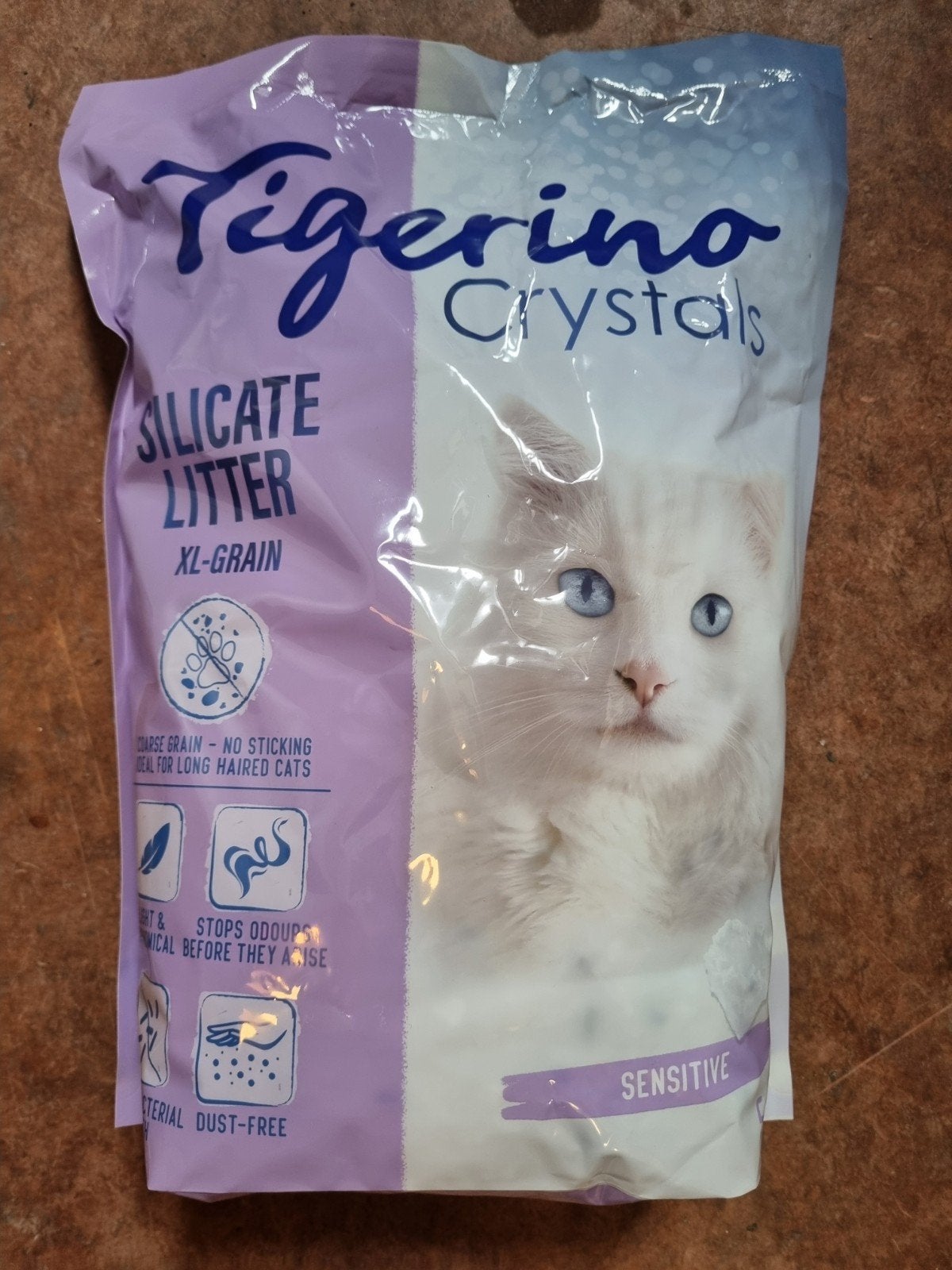 Tigerino Crystals sensitive 5l kattenbakkorrels, Ophalen