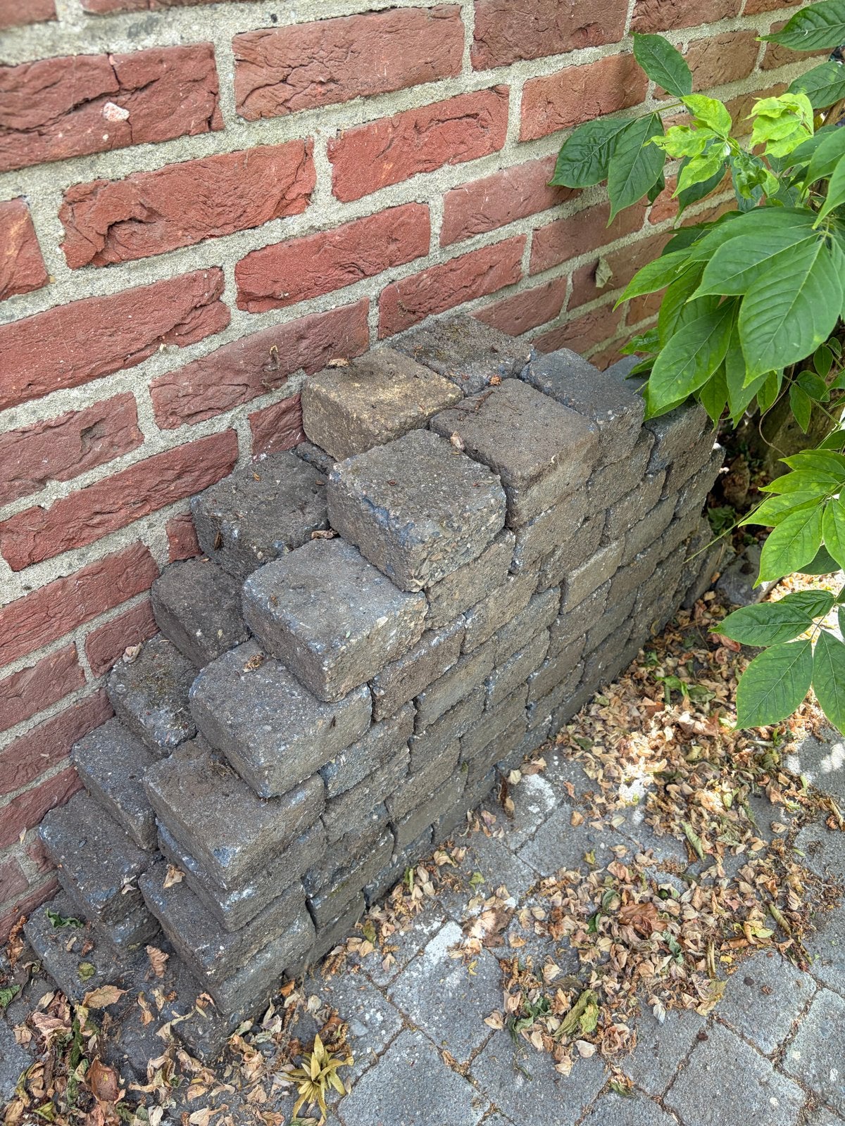 Betonnen Stenen 10 x 10 cm, Tuin en Terras, Grind, Keien en Split, Ophalen, Overige materialen, Gebruikt, Overige typen