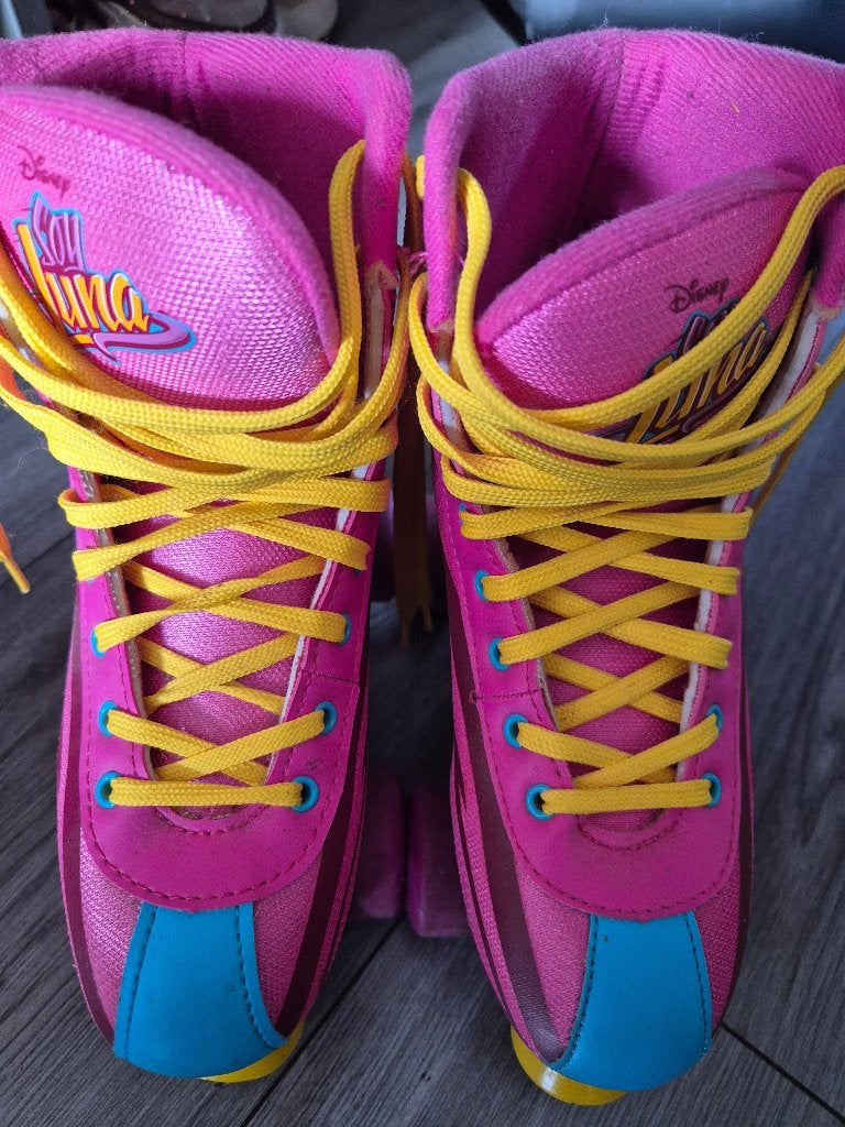 Roze Soy Luna rolschaatsen - Maat 36, Ophalen of Verzenden, Gebruikt, Kinderen