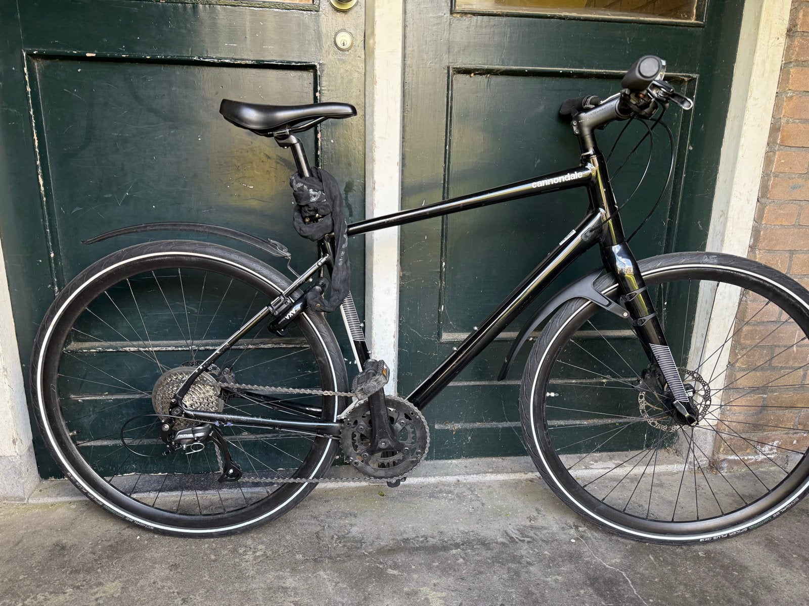 Cannondale Quick 3 (2021) met nieuwe onderdelen, Minder dan 10 versnellingen, Gebruikt, 57 tot 61 cm, Schijfrem