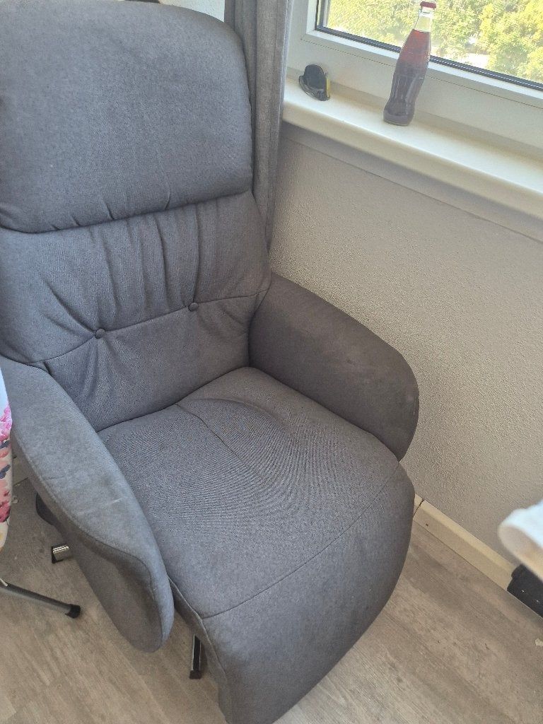 Relax stoel, Ophalen, Gebruikt, 75 tot 100 cm, Stof