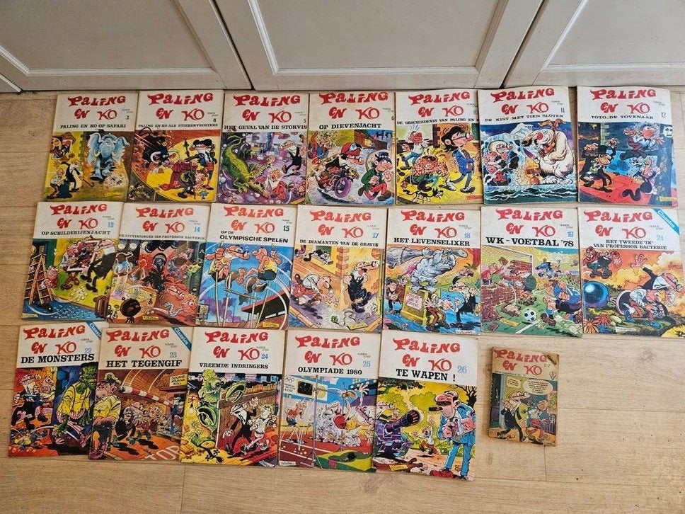 Paling en Ko stripboeken collectie - Diverse delen, Meerdere stripboeken, Ophalen, Gelezen